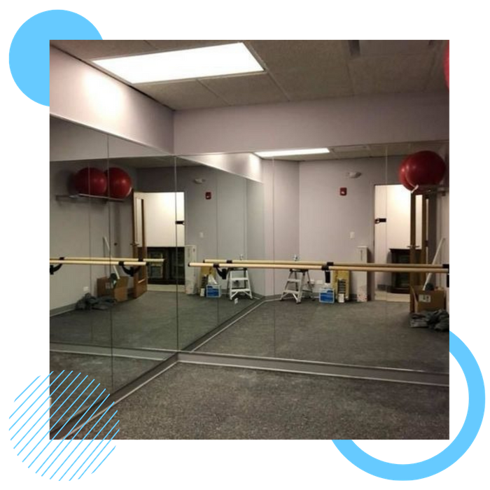 Custom Gym Mirror Walls Tim’s Glass & Mirror Tim's Glass and Mirror